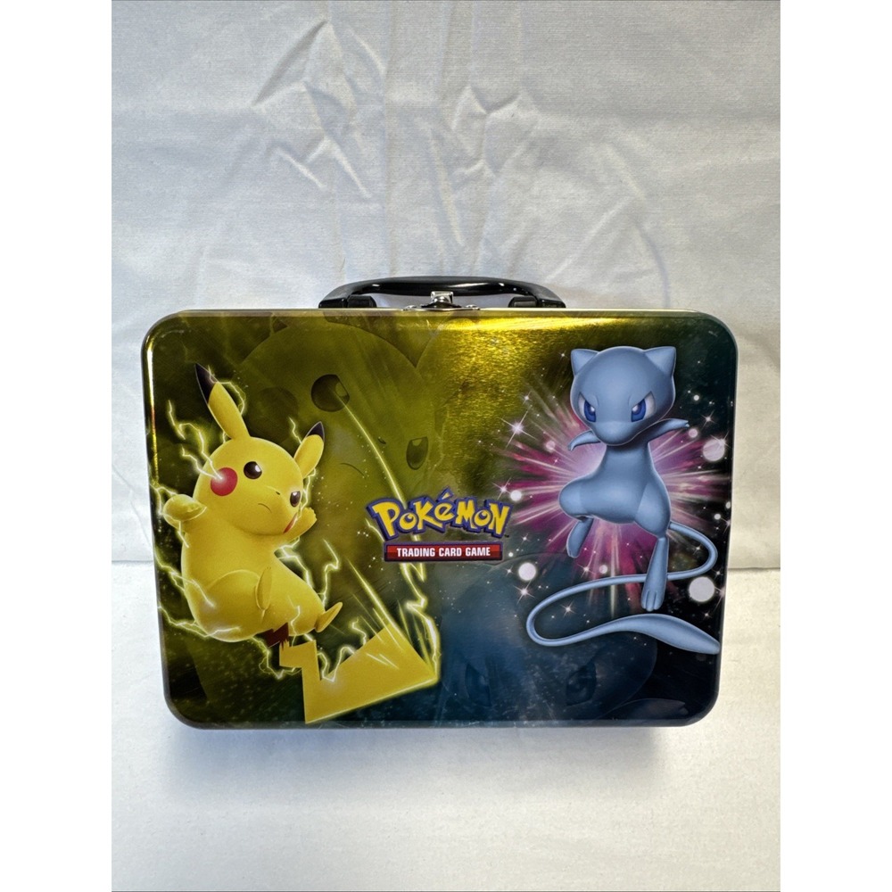 Pokemon Pikachu and Mew Lunch Box Tin- Empty